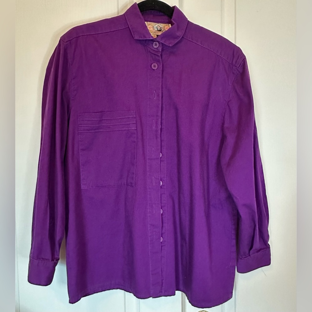 BIS by Gene Ewing California Sunwash Vintage Blouse Style 34122 F8
